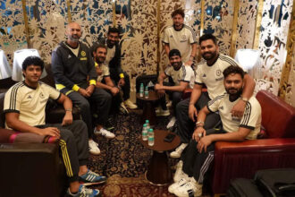 ‘Jeetne ke baad khayange’: Rishabh Pant offers cake to Rohit Sharma before leaving for T20 World Cup, India skipper refuses. Watch | Cricket News