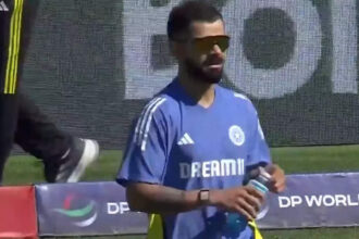 Watch: Virat Kohli gets thunderous applause from fans as he steps onto the field ahead of warm-up game | Cricket News