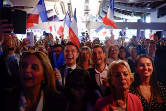 France’s far right National Rally still leading ahead of election, poll shows
