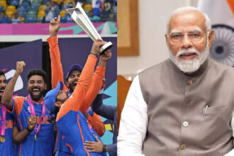 PM Narendra Modi speaks to Indian team, lauds cricketers after T20 World Cup win | Cricket News