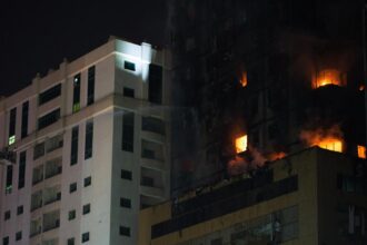 Fire erupts in south Mumbai high-rise, many feared stranded