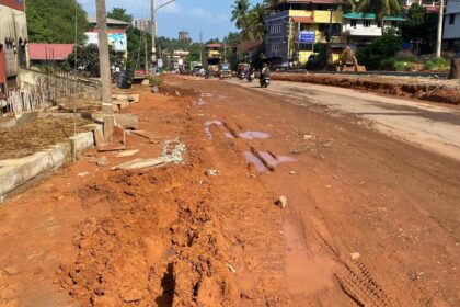 28 months on, incomplete Padil-Pumpwell four-lane road work tests patience of road-users