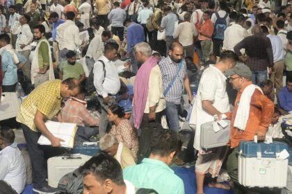 Uttar Pradesh records 56% polling as voting ends on 13 Lok Sabha seats
