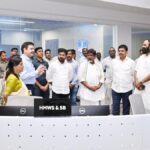 Telangana CM visits Command Contol Centre to review monsoon prepardness