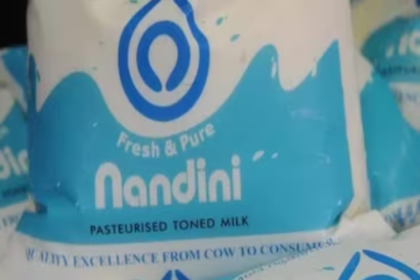 Nandini milk increase of ₹2 proportionate to 50 ml extra milk per sachet