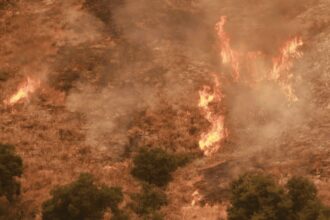 Pioneer fire near Washington state lake Chelan escalates level 3 evacuation