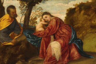 Italian painting once found on bus stop sells for record .3 million