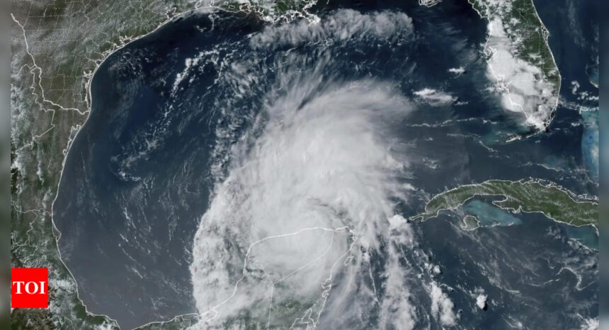 Beryl bears down on Texas, where it is expected to hit after regaining hurricane strength