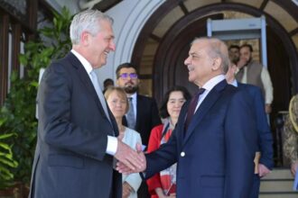 Pakistan PM Shehbaz Sharif urges international community to recognise ‘burden of Afghan refugees’ in meeting with UNHCR chief