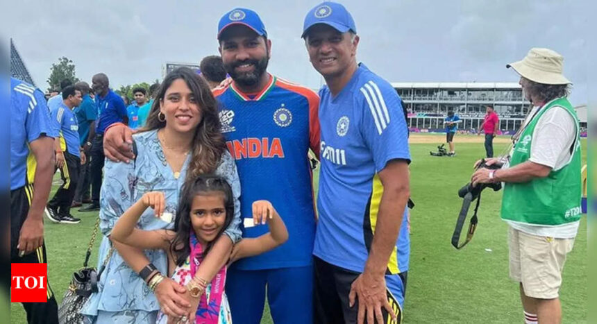 ‘My wife refers to you as my work wife’: Rohit Sharma pens heartfelt note for Rahul Dravid | Cricket News