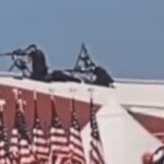 Watch: Video footages show Trump shooter on roof, Secret Services snipers take aim at him