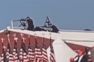 Watch: Video footages show Trump shooter on roof, Secret Services snipers take aim at him