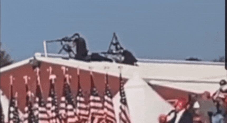 Watch: Video footages show Trump shooter on roof, Secret Services snipers take aim at him