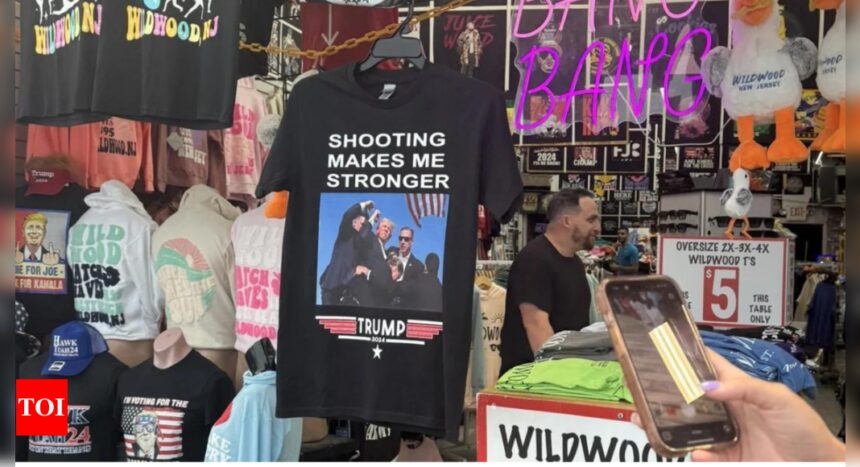 Just hours after Donald Trump shooting, T-shirts go on sale in China
