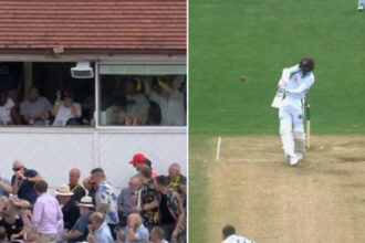 Watch: Shamar Joseph strike breaks roof at Trent Bridge as tiles rain down on spectators | Cricket News