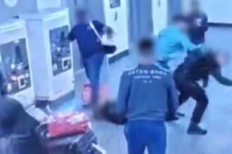 Watch: New Manchester Airport video captures moments before man ‘kicked’ in head by police officer