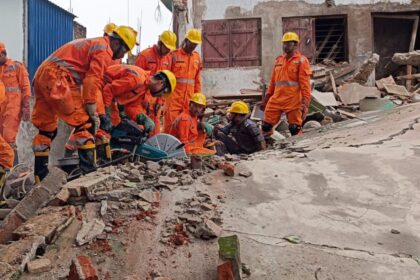 Building collapses in Jharkhand’s Deoghar, several feared trapped Building collapses in Jharkhand’s Deoghar, several feared trapped
