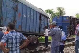 Goods train derails in Rajasthan’s Alwar; services unaffected: Railways Goods train derails in Rajasthan’s Alwar; services unaffected: Railways