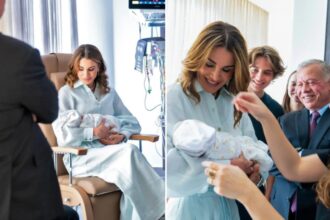 Crown Prince Hussein and Princess Rajwa of Jordan welcome first baby girl