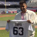 Suryakumar Yadav visits Yankee Stadium, receives special jersey from New York Yankees – Watch | Cricket News