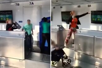 Missed flight leads to meltdown: Angry passenger throws monitor at airline staff in Chicago’s O’Hare Airport; watch video
