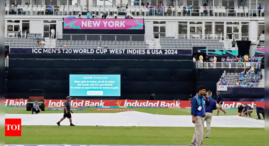 ICC yet to upload pitch ratings of New York games of T20 World Cup |