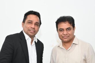 Sri Lankan Minister meets KTR, hails progress made by Telangana in 10 years