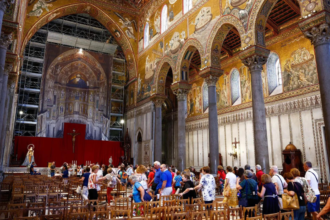Italy’s Monreale Cathedral’s stunning mosaics regain golden lustre