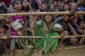 Thousands of Rohingya flee to Bangladesh from violence in Myanmar, official says