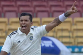 Duleep Trophy: Musheer, Saini keep balance in favour of India B against India A |