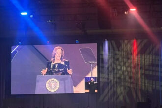 ‘US ready to turn page on politics of division, hate’: Harris takes jibe at Trump, says ‘baton is in our hands’