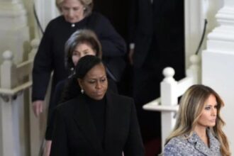 Hillary Clinton: When Melania, Jill, Michelle, Hillary met last year: ‘First Ladies are not mean girls’