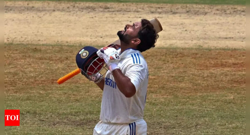 Rishabh Pant marks Test comeback with record-equalling century | Cricket News