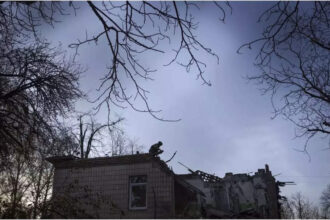 Over 20 people wounded after Russia strikes apartment blocks in Ukraine’s Kharkiv