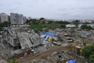 Residential properties demolished in Ameenpur amid tight police security