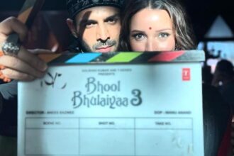 Kartik Aaryan and Triptii Dimri shoot a romantic song in Leh for Bhool Bhulaiyaa 3: Report : Bollywood News