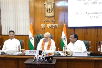Centre, Tripura govt sign peace pact with two insurgent groups  Centre, Tripura govt sign peace pact with two insurgent groups
