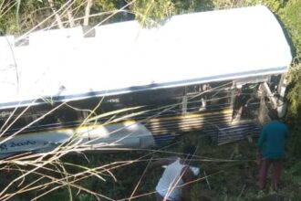 Bus falls into gorge in Andhra Pradesh’s Pulivendula; 25 injured
