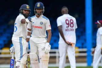 When Rohit Sharma and Yashasvi Jaiswal led India to their first-ever fastest team century in Test cricket | Cricket News