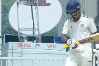 Abhimanyu Easwaran misses out on a double century vs Mumbai in Irani Cup – WATCH | Cricket News