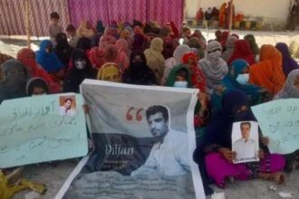 Pak: Protest in Awaran demands safe return of Diljan Baloch amid intimidation by security forces
