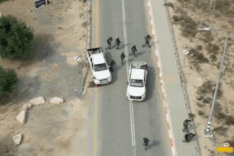 Watch: Israel releases unseen footage from October 7 Hamas onslaught
