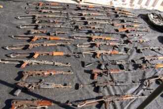 Seized vehicles, weapons used by Hamas in October 7 attack on display in Israel