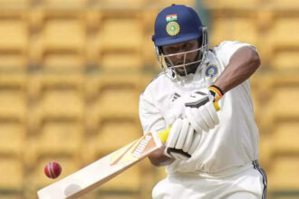 Sarfaraz Khan unavailable for Mumbai’s Ranji Trophy opening match