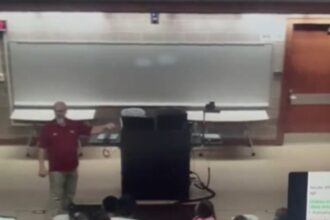 Kansas University staff on camera says males who don’t vote for Kamala Harris should be shot Kansas University staff on camera says males who don’t vote for Kamala Harris should be shot