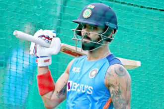 Virat Kohli’s reaction to ‘BGT mein aag lagani hai’ leaves fans in splits – WATCH | Cricket News