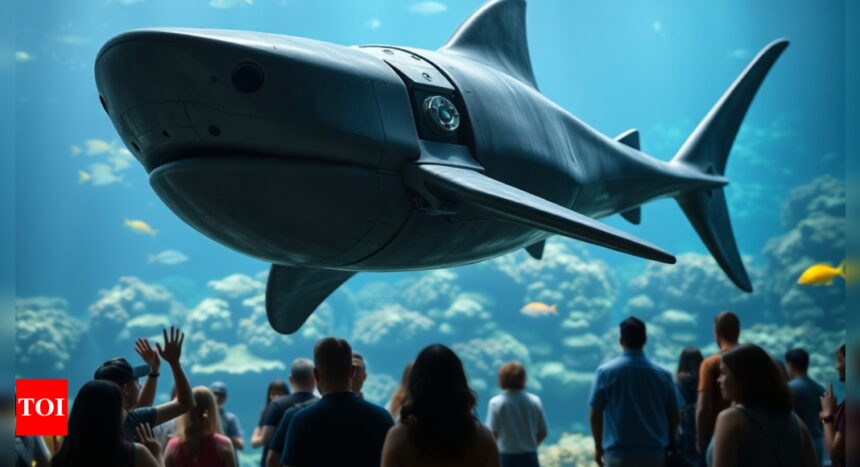 Chinese Aquarium: ‘Shark-struck’: Chinese aquarium criticised for using robot instead of real Whale Shark