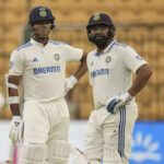 India vs New Zealand Live Score, 1st Test: Rohit, Jaiswal make watchful start as India trail by 299 runs at Tea on Day 3