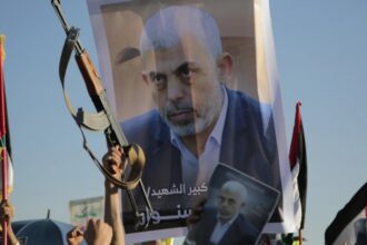 In Israeli footage of the last minutes of Hamas leader’s life, some see a symbol of defiance