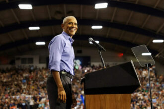 Barack Obama: ‘Do you think Trump ever changed a tire?’: Obama at Nevada rally